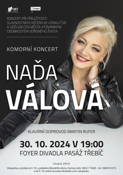 KOMORNÍ KONCERT NADI VÁLOVÉ ZA KLAVÍRNÍHO DOPROVODU (foto 1)